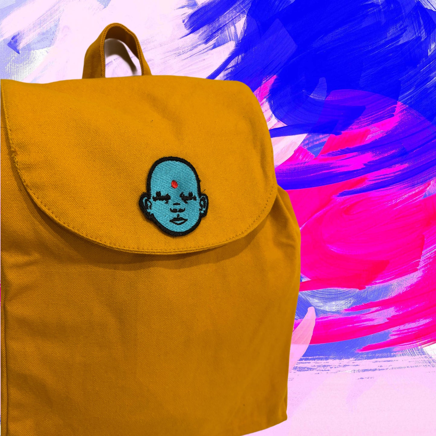 Mustard Baby Buddha Organic Mini Rucksack