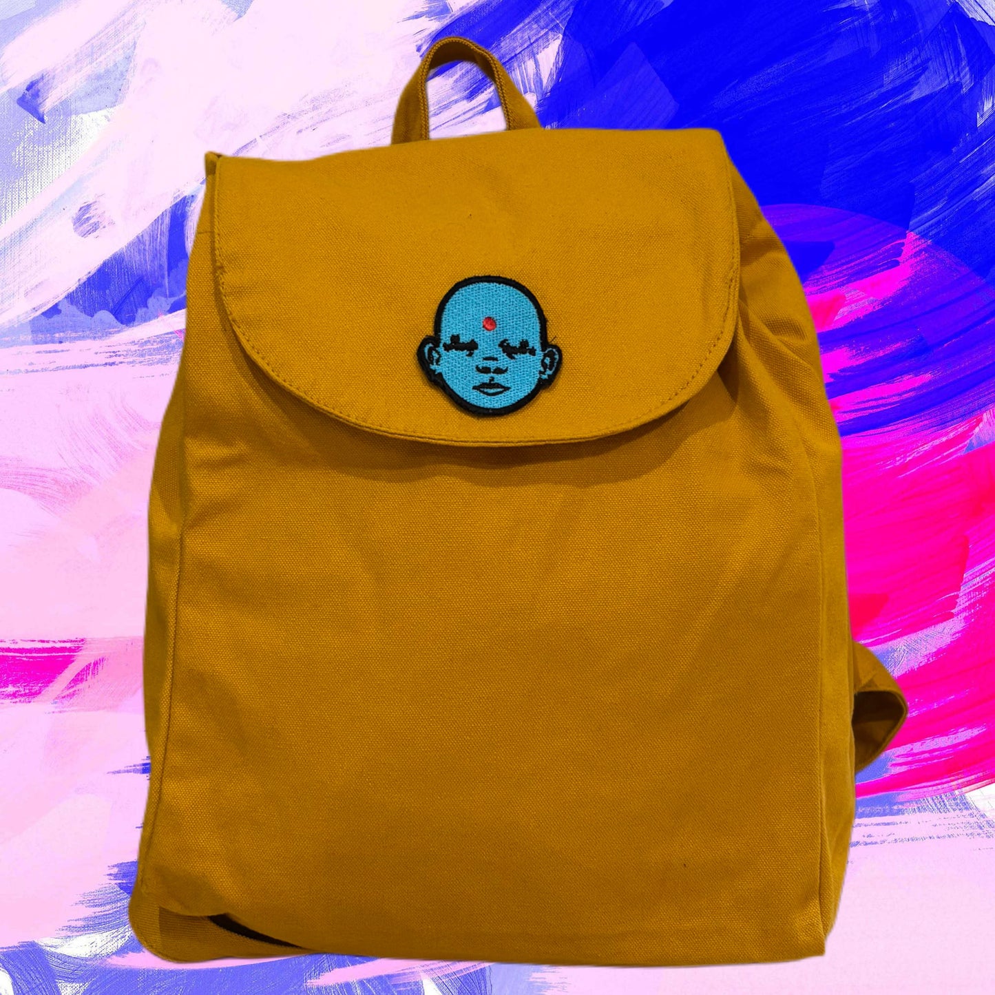 Mustard Baby Buddha Organic Mini Rucksack