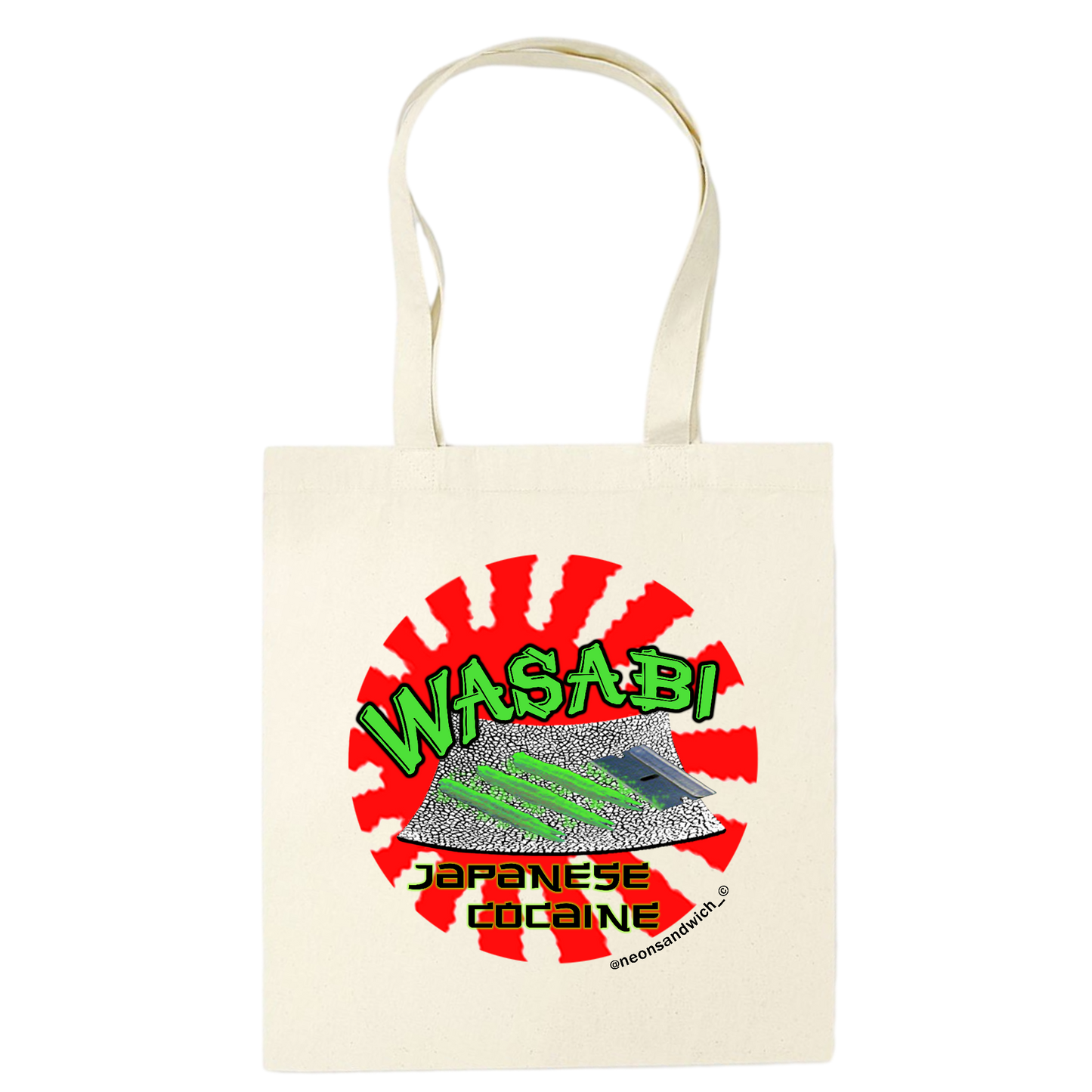 Wasabi Tragetasche Natur