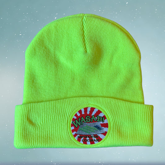 Unisex Wasabi Beanie - Fluorescent