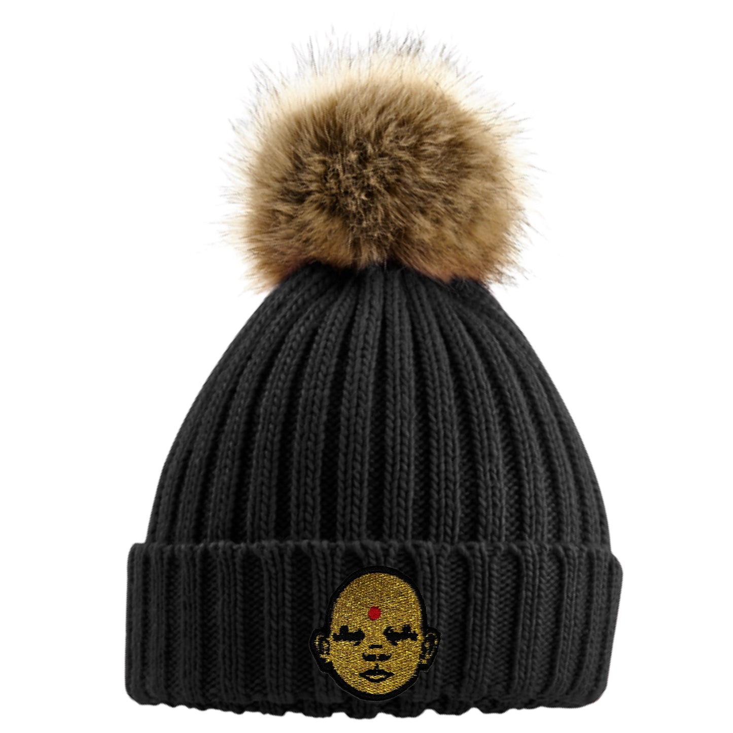 Unisex Wasabi Beanie - schwarz