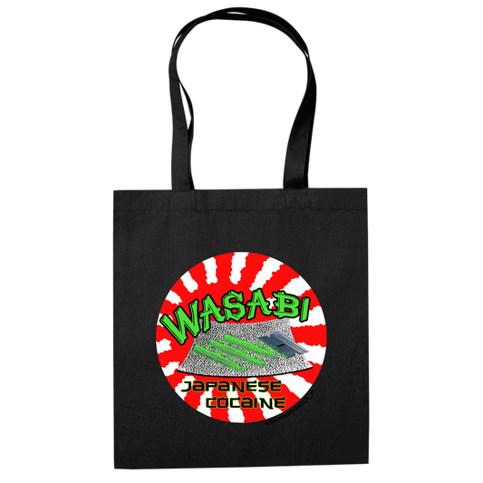 Wasabi Tote Bag Black