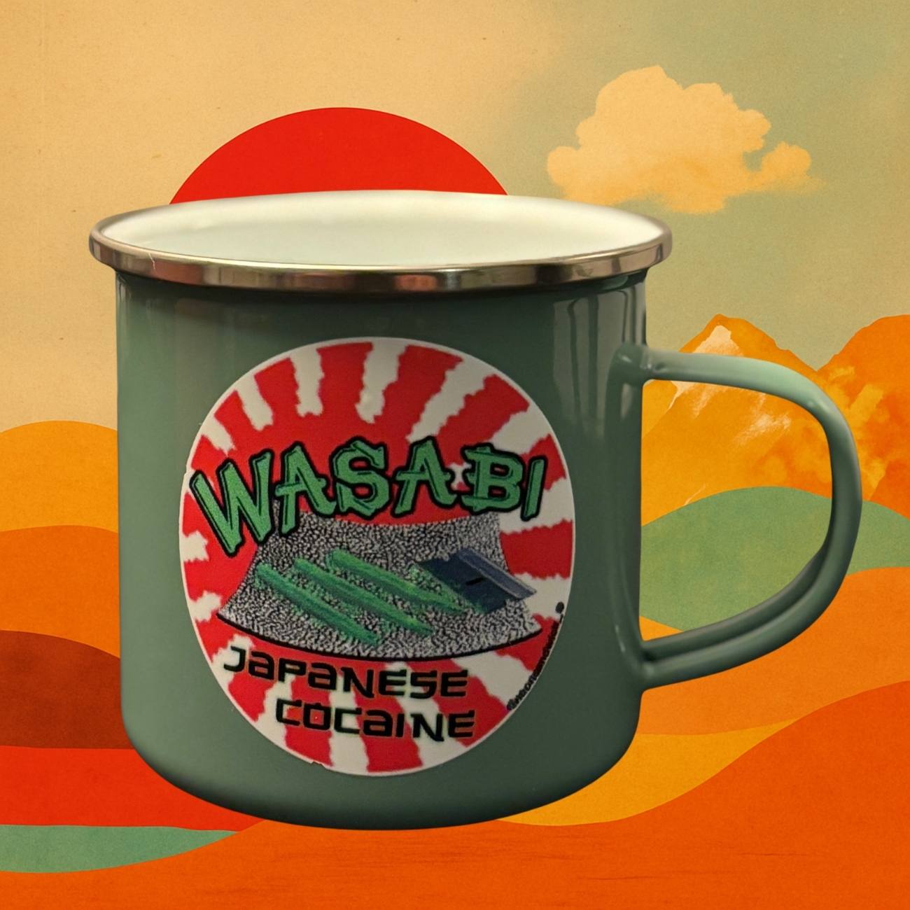 Wasabi sage green  Mug